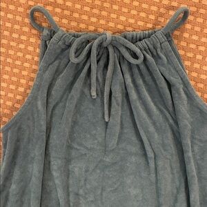 Terry cloth cover up worn twice!